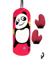 Panda Figürlü Boks , Kum Torbası 45 cm