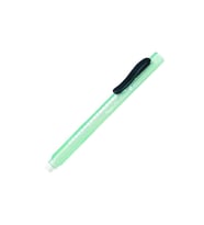 Pentel Sürgülü Kalem Silgi Yeşil Şeffaf Gövdeli