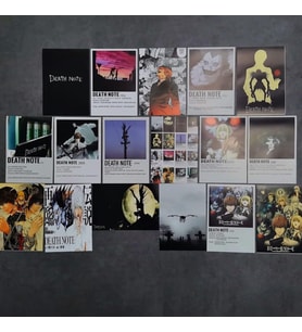POSTER SET 31 DEATH NOTE TASARIM DUVAR KAĞIDI (Karışık)