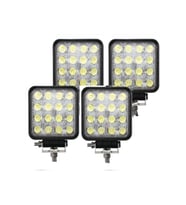 4 Adet 16 Ledli Off Road Çalışma Ve Sis Lambası 48watt 12 & 24 Vo