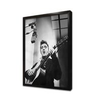 Elvis Presley Çerçeveli Cam Tablo