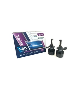H4 Duo Led Xenon Şimşek Etkili Beyaz Zenon H4