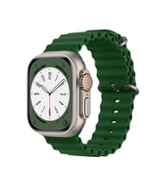 Newface Apple Watch 42mm Ocean Kordon - Koyu Yeşil