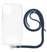Huawei Mate 60 Pro İp Askılı Şeffaf Silikon Kılıf Uzay Gri