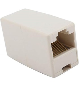 Jack İnternet Kablosu Uzatıcı Birleştirici Rj45 Dişi Dişi Ethernet Ekleme Aparatı 4438
