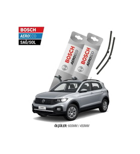 Volkswagen T-cross 2023 Model Bosch Aeroeco Muz Silecek Takımı