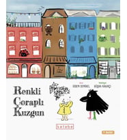 Renkli Çoraplı Kuzgun