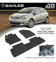 Toyota Auris Havuzlu Paspas 4,5D Sahler 2007-2012 Arası