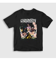 Presmono Unisex Çocuk Siyah Poster Laura Lee Khruangbin T-Shirt 556772tt