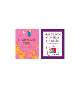 Harold'ın Sirki + Harold'ın Odasına Bir Resim- 2 Kitap Set - Iş Bankası Özel Set Harold'ın Sirki Kit