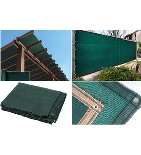 YEŞİL 10/12 METRE %95 LIK GOLGELIK FİLE 140 GR