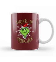 Drink Up Grinches Kupa Bardak Porselen