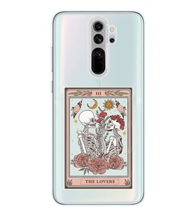 Xiaomi Redmi Note 8 PRO Uyumlu The Lovers Tasarımlı Şeffaf Telefon Kılıfı