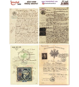 İstanbul Hobi Deniz Temalı Pirinç Dekopaj pt046