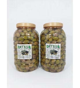 Memecik Cinsi Dilme Tatlanmış Zeytin 3 Kg+3 Kg
