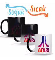 Atari Oyun Game Ower Sihirli Kupa Bardak Porselen