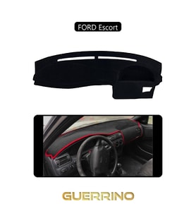 FORD EscortTORPİDO KORUMA HALISI SİYAH KENAR