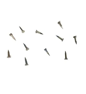 Klips, Menteşe, Ayağı Çivisi 7mm Çelik - Nikel 100gr