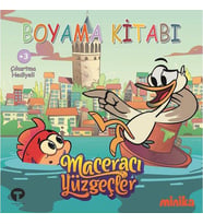 MACERACI YÜZGEÇLER BOYAMA 2 - TURKUVAZ ÇOCUK