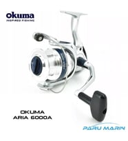 Okuma ARIA-6000A Painting Silver 1BB Olta Makinesi (Gümüş)