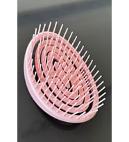 Caş Dekorasyon Pembe Renk Taşınabilir Saç Tarama Fırçası/ Tarak