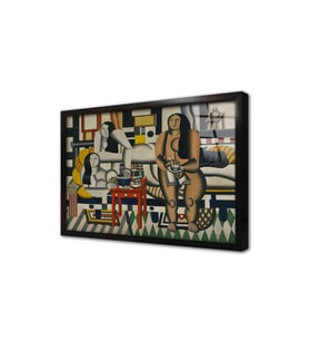 Three Women Çerçeveli Cam Tablo