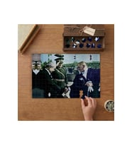 Atatürk ve Fevzi Çakmak Tasarımı 240 parça Ahşap Puzzle Ahşap Kutuda MP06940