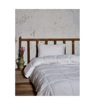 Cotton Box Tek Kişilik Bambu Yorgan (155x215) (Beyaz)