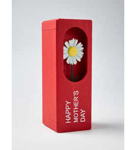 MYCRAFT3D Anneler Günü Hediyesi Papatya Tasarımlı Dekoratif Kutu – Dekoratif Hediye