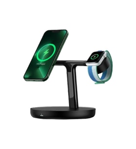 Baseus Swan 3 in 1 20W Wireless Şarj Özellikli Stant