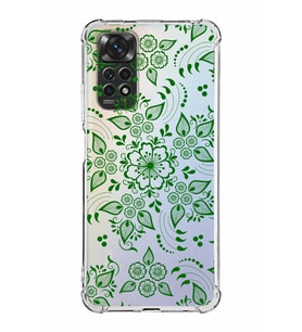 Xiaomi Redmi Note 11 Pro Köşe Korumalı Antishock Kapak Nostalji Desen Tasarımlı Şeffaf Kılıf