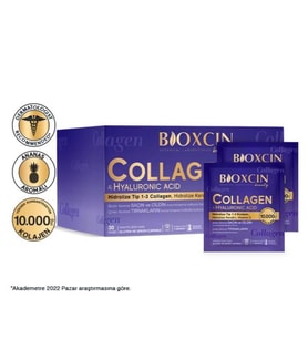 BİOXCİN BEAUTY COLLAGEN HYALURONİC ACİD 30 ŞASE