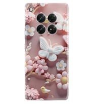 Infinix Zero 40 5G Kılıf Boutique Baskılı Resimli Pembe Kelebekler Pcode -088