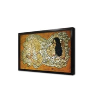 A Reclining Woman Çerçeveli Mdf Tablo