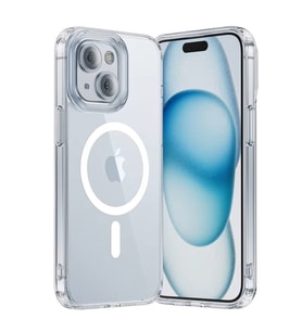 IPhone 16 Pro Max Uyumlu Magsafe Köşe ve Kamera Korumalı Lüks Şeffaf Silikon 