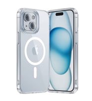 IPhone 16 Pro Max Uyumlu Magsafe Köşe ve Kamera Korumalı Lüks Şeffaf Silikon 