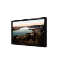 Eski İstanbul Çerçeveli Cam Tablo