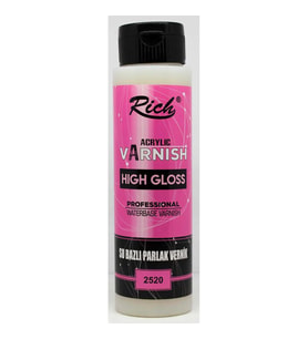 Rich Su Bazlı Parlak Vernik 500ml