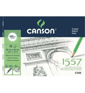 1557 Resim Ve Çizim Blok 120Gr 25X35 15Yp Spiralli Resim Defteri