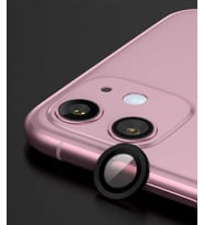  Apple iPhone 11 Kamera Koruyucu Lens CL-07 (Siyah)