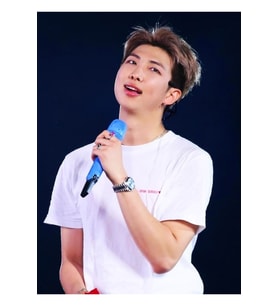Bts Rm Poster Tablo Ahşap Poster Dekoratif Kod4114