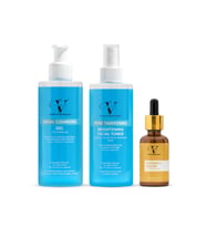 Vitanova 3’lü Cilt Bakım Seti Yüz Temizleme Jeli + Tonik + Vitamin C Serum