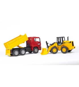 Man Damperli Kamyon Ve Fr 130 Kepçe