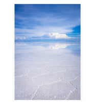 Salar De Uyuni Çölü, Bolivya Tablo Ahşap Poster Dekoratif
