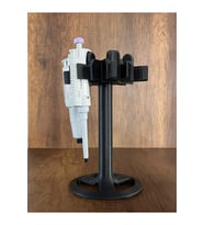 360° Döner Mikropipet Standı – Laboratuvar Pipet Tutucu Organizer (Mikropipetler dahil değildir)