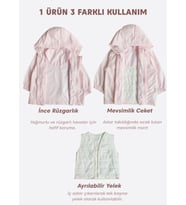Geess Rüzgarlık Pembe