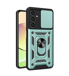 Galaxy A25 5G Kılıf Pars Lens Yüzüklü - Yeşil