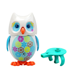 Silverlit Mini Hoot Şarkı Söyleyen Sevimli Baykuş Beyaz