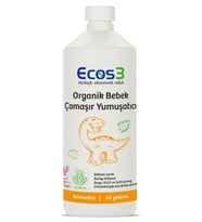Ecos3 Organik Bebek Çamaşır Yumuşatıcı 1000 ml - 40 Yıkama - Standart Standart