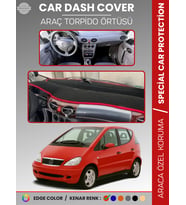 MERCEDES A CLASS W168 (1997-2004) Torpido Örtüsü Premium Kalite Torpido Koruma Özel Kesim UV Koruma